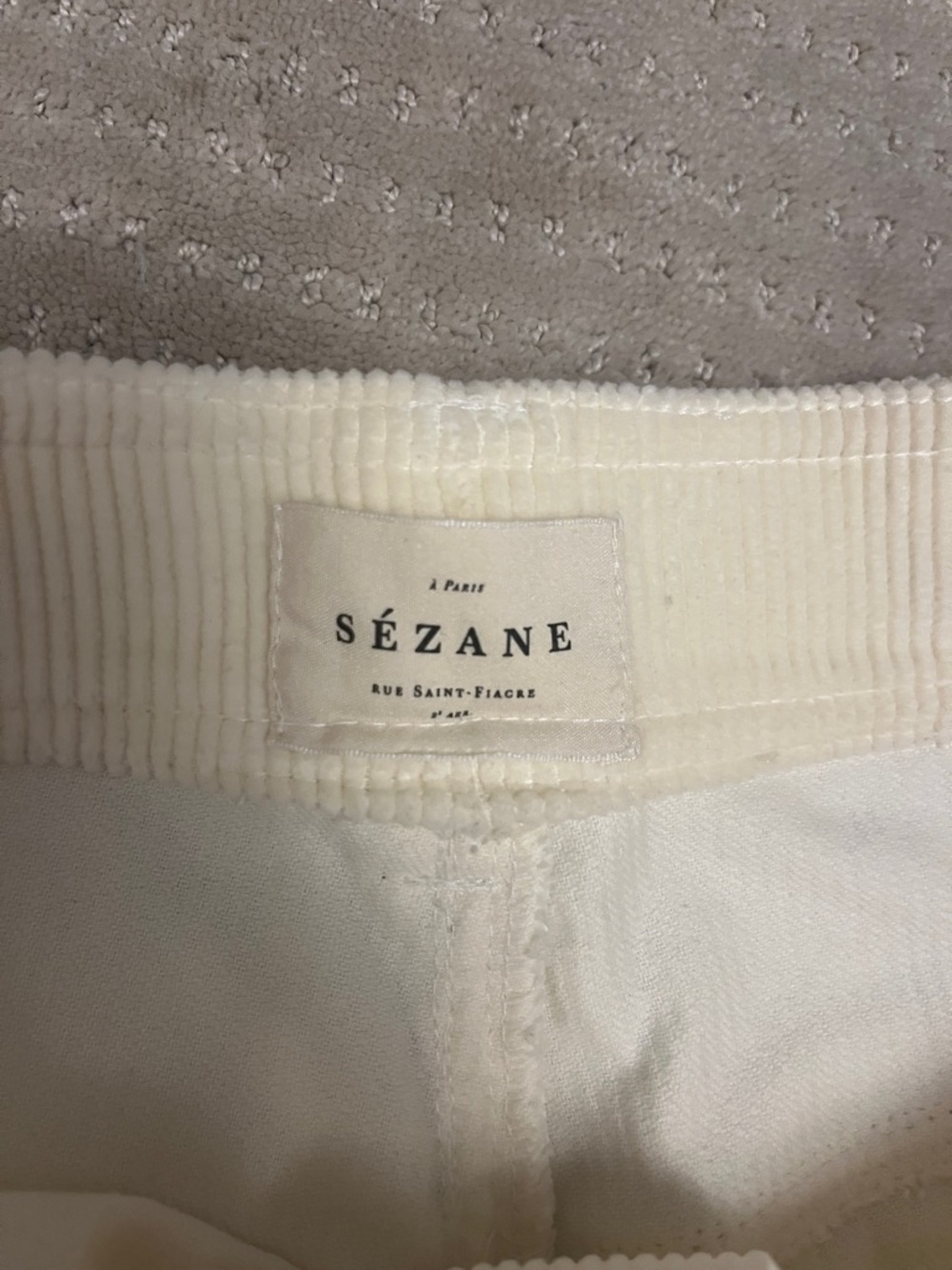 Sezane Le Crop Cords - Picture 3 of 4